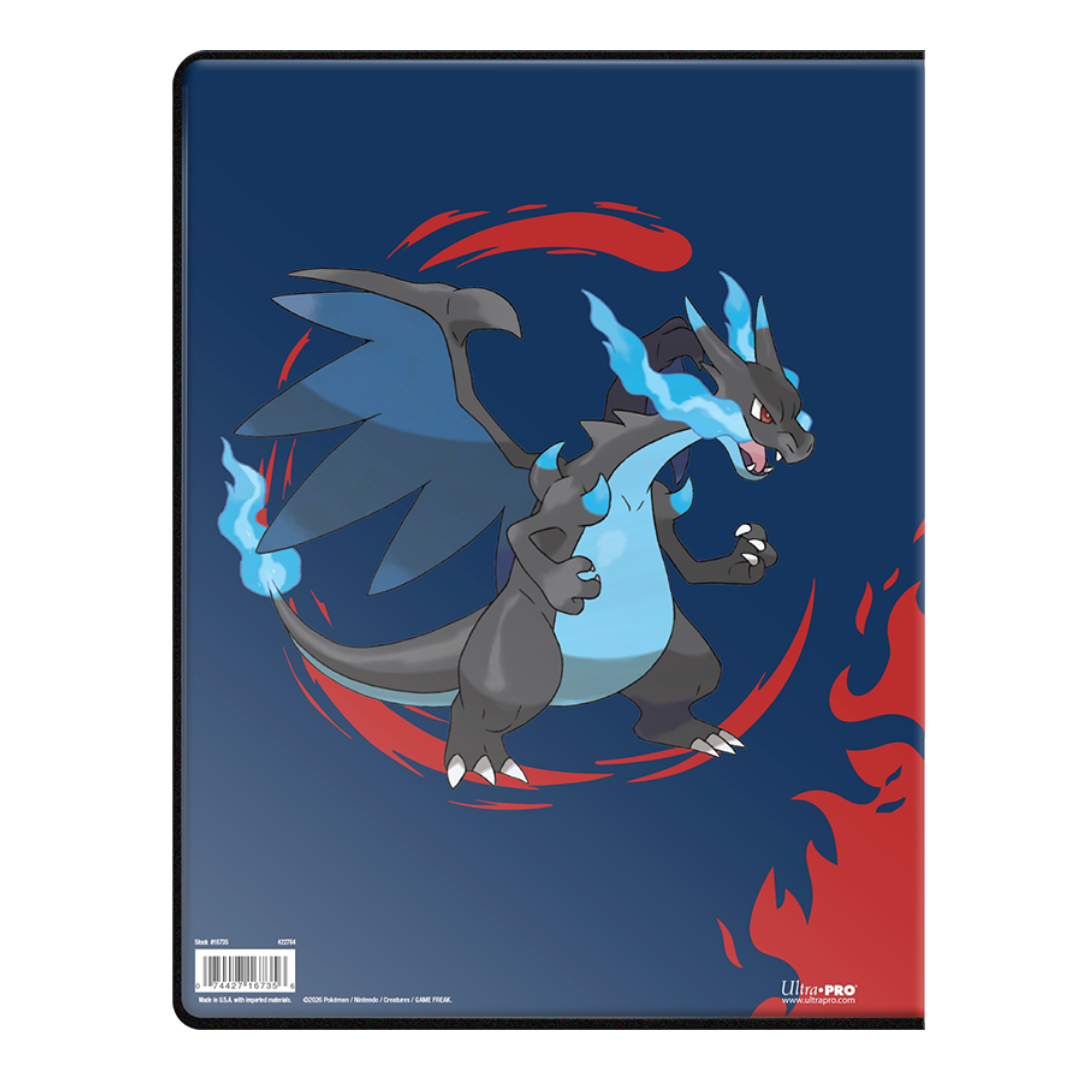 Ultra Pro: Mega Charizard X and Mega Charizard Y - 9-Pocket Portfolio!