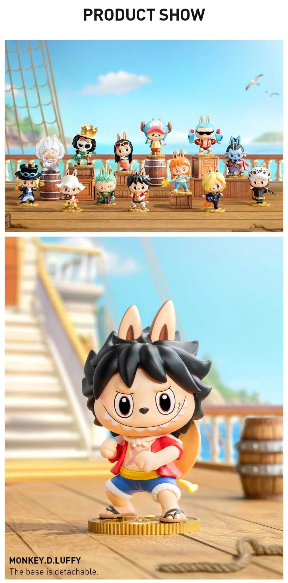 Labubu: One Piece Series - The Monsters Blind Box: POP MART Official - Pocko Monsters