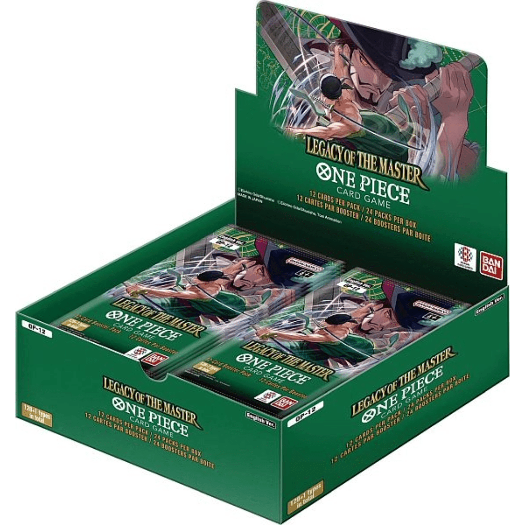 One Piece TCG OP12 - Legacy of the Master - Booster Box (24 Packs) - EN - Pocko Monsters