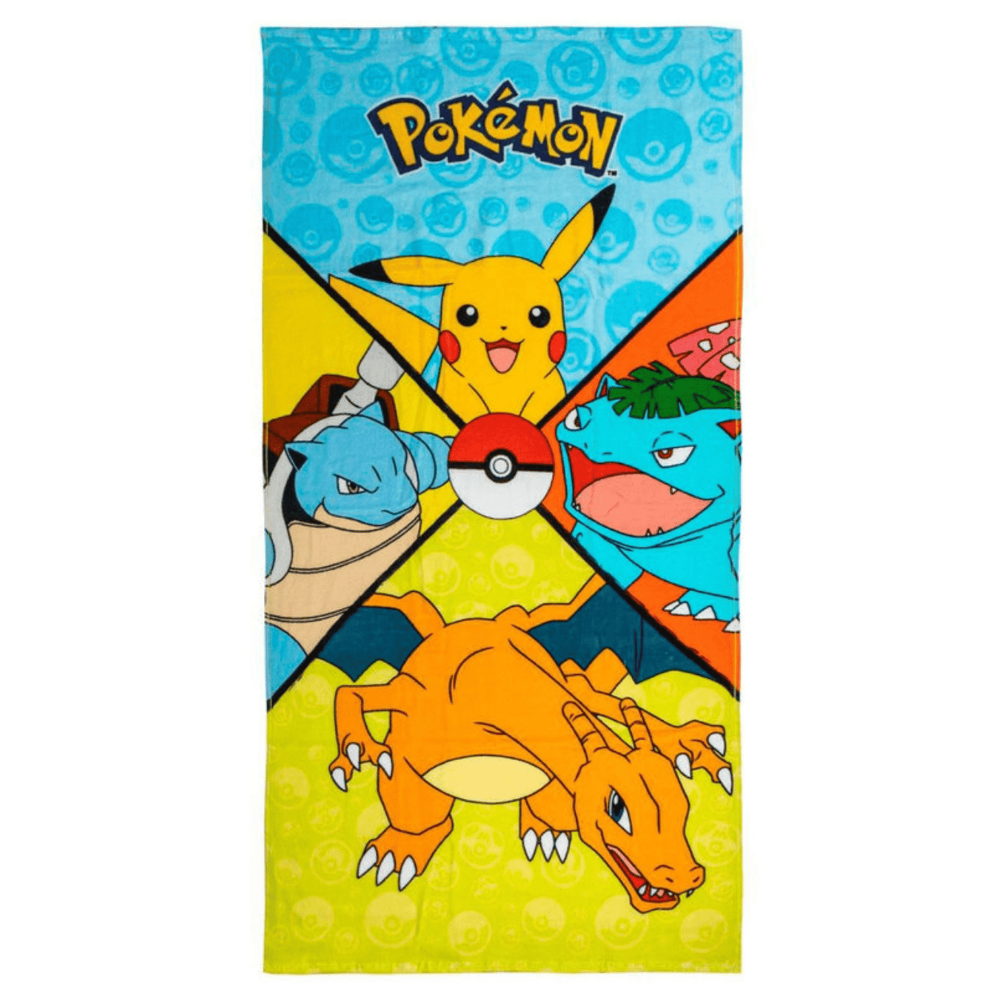 Pokemon badehåndklæde 140x70 cm - Pocko Monsters