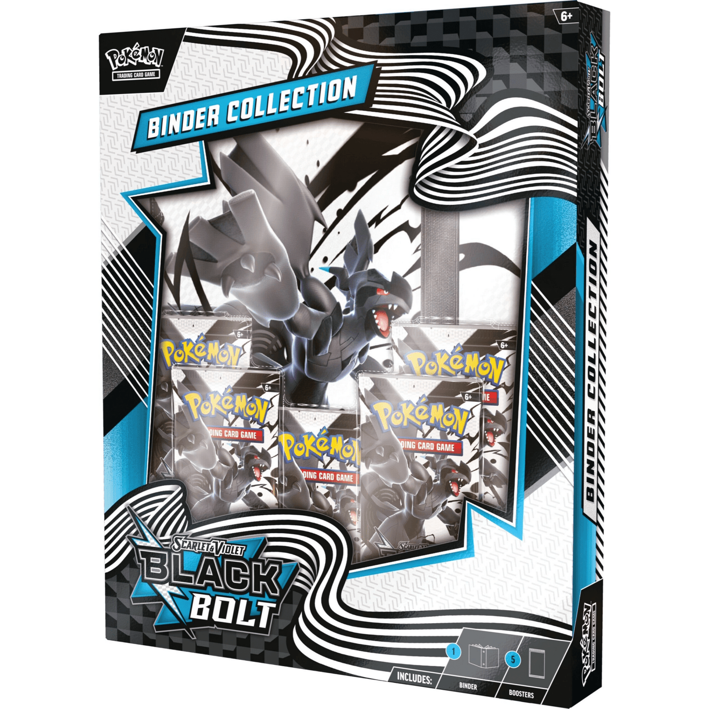 Pokemon: Black bolt Binder Collection SV10.5 - Pocko Monsters