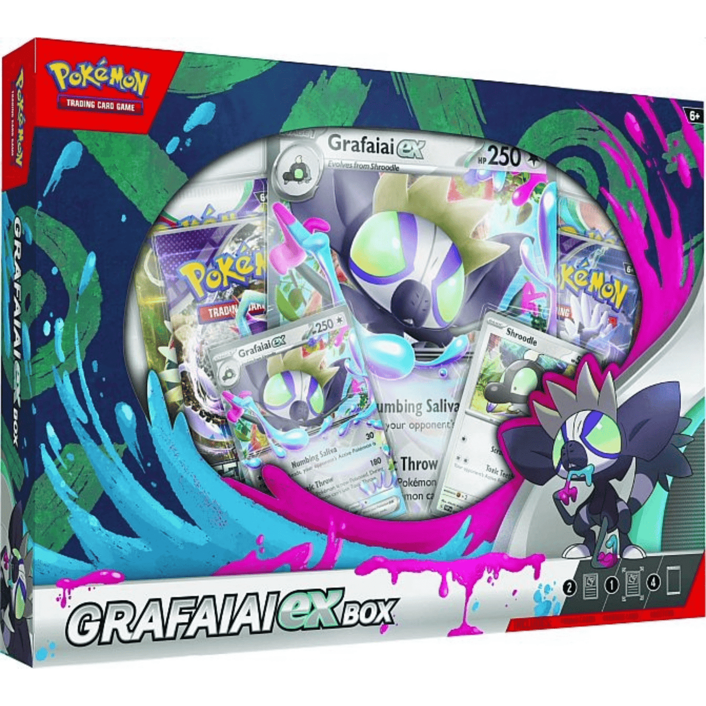 Pokemon: Grafaiai ex Box - Pocko Monsters