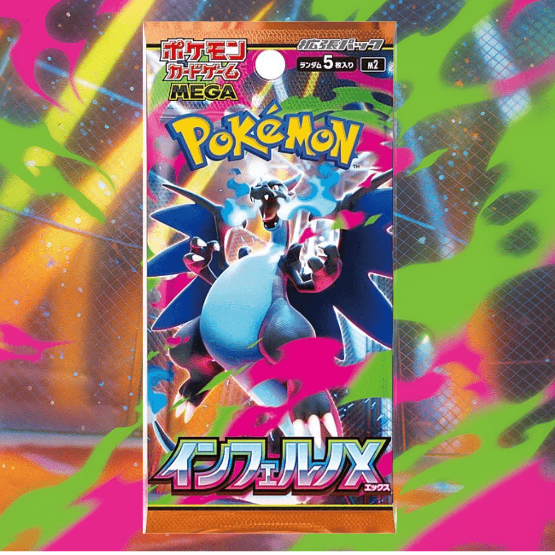 Pokemon: MEGA Inferno X M2 - Japansk - Booster Pack - Pocko Monsters