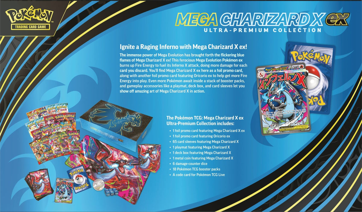 Pokémon TCG: Phantasmal Flames Ultra Premium Collection - Charizard - Pocko Monsters