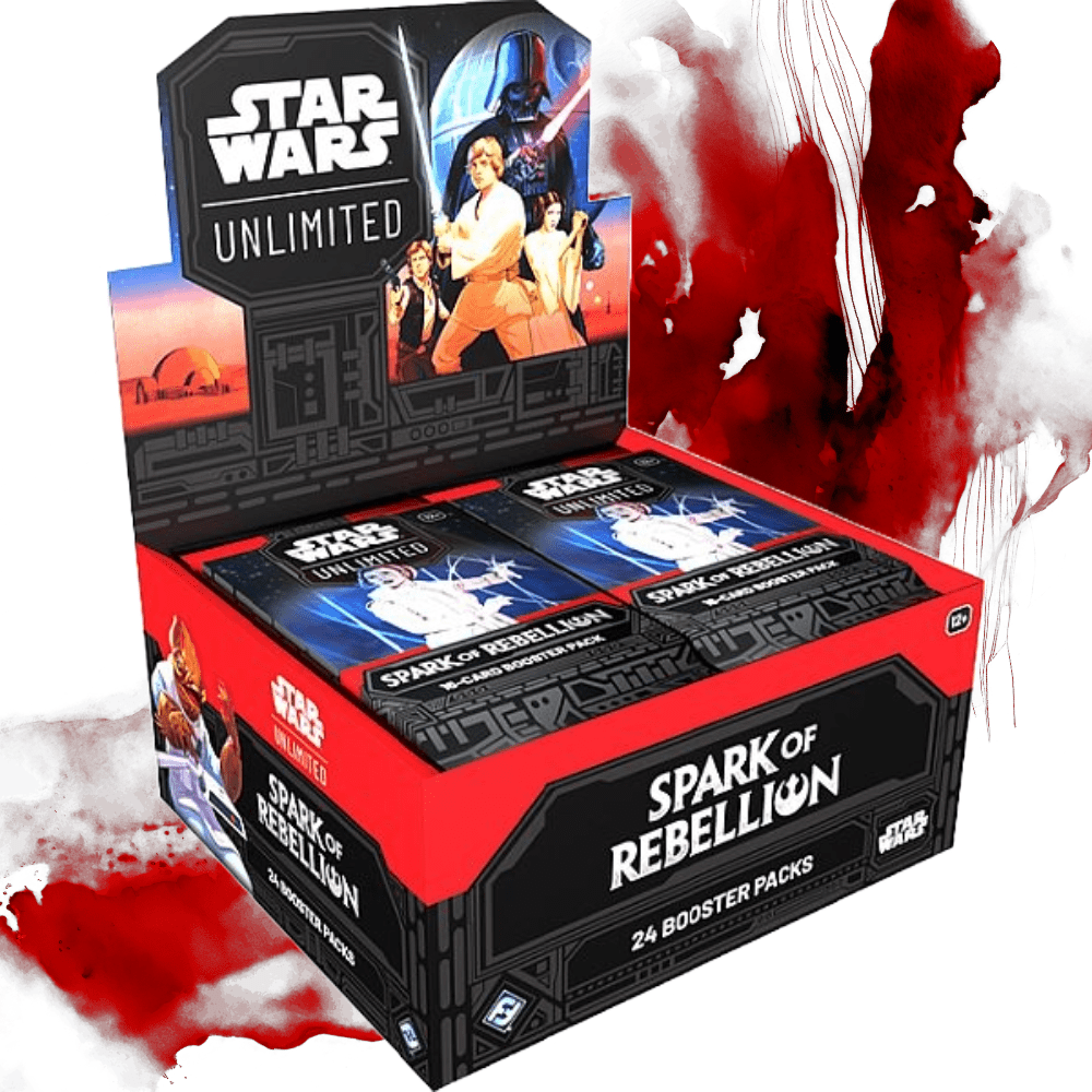 Star Wars: Unlimited - Spark of Rebellion Booster Display/Box (24 Booster) - Pocko Monsters