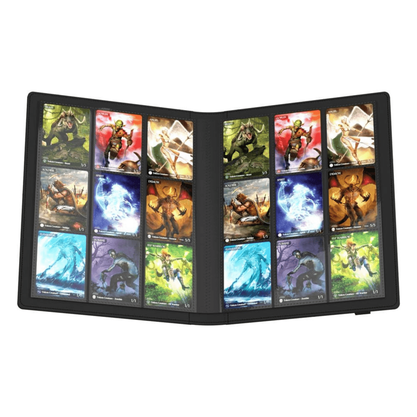 Ultimate Guard Flexxfolio 360 9/18 - Pocket Xenoskin - Black - Samlekort mappe - Pocko Monsters