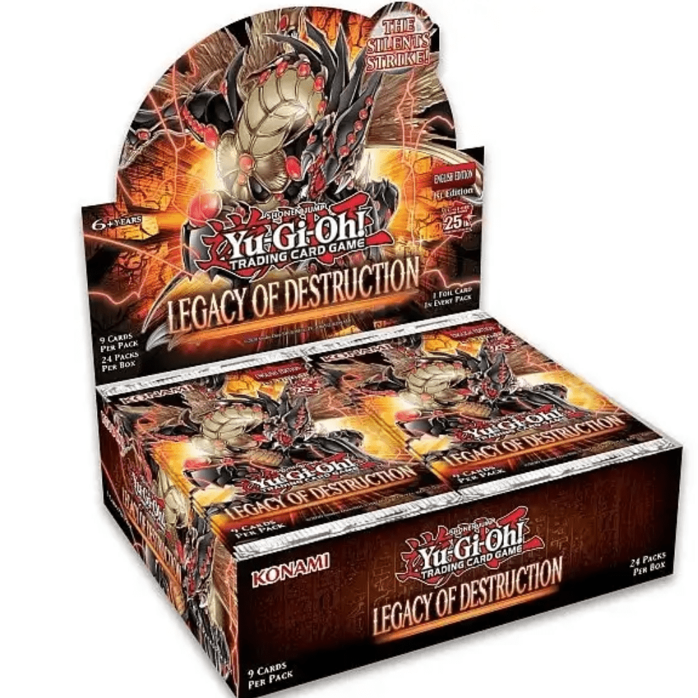 Yu-Gi-Oh! Legacy of destruction Booster Display - Box med 24 Pakker - Pocko Monsters