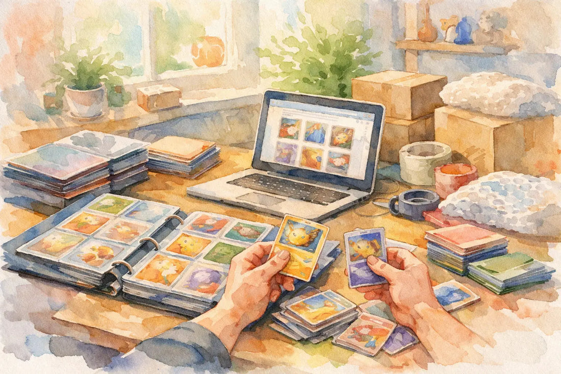 Hvordan sælger man pokemon samling bedst?
