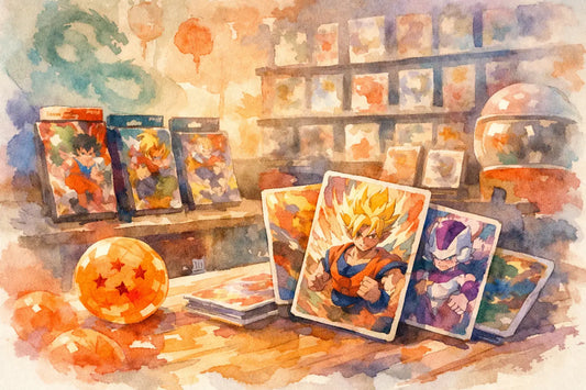 Dragon Ball kort butik - køb rigtigt fra start