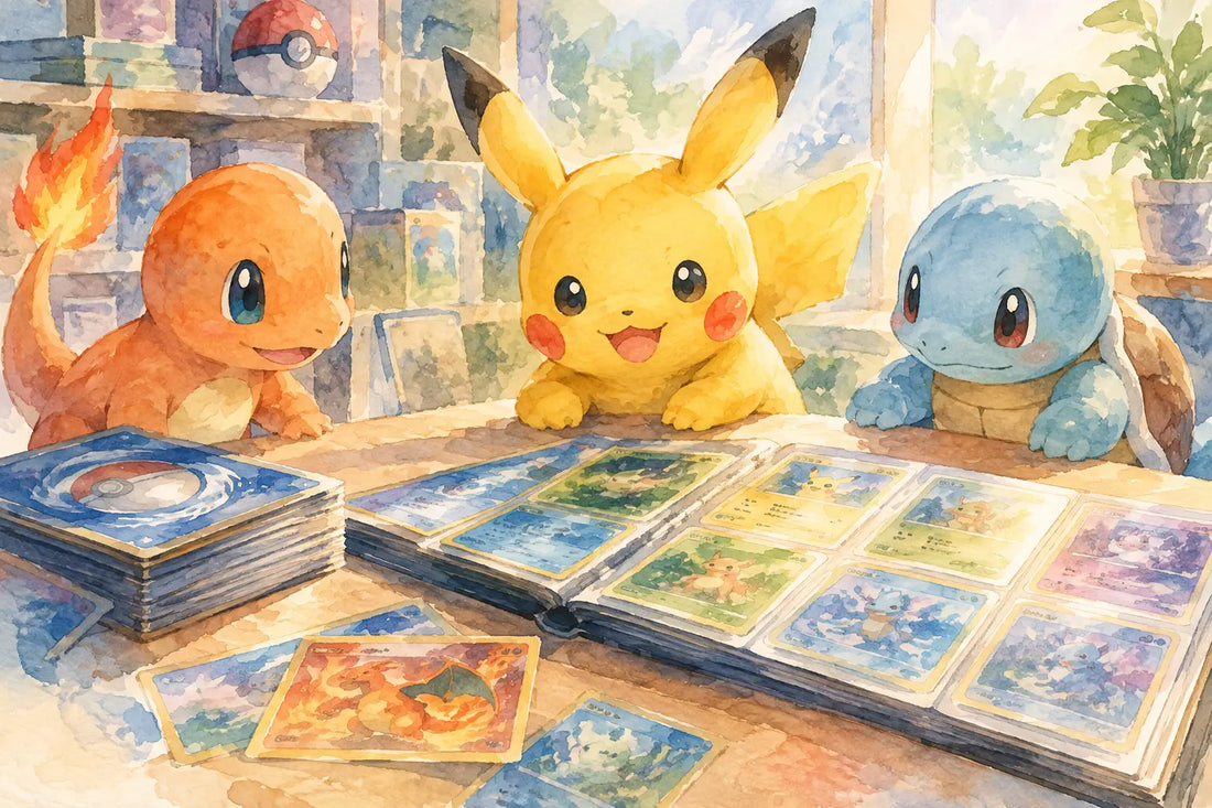 Pokemon samlingsopkøb med styr på værdien