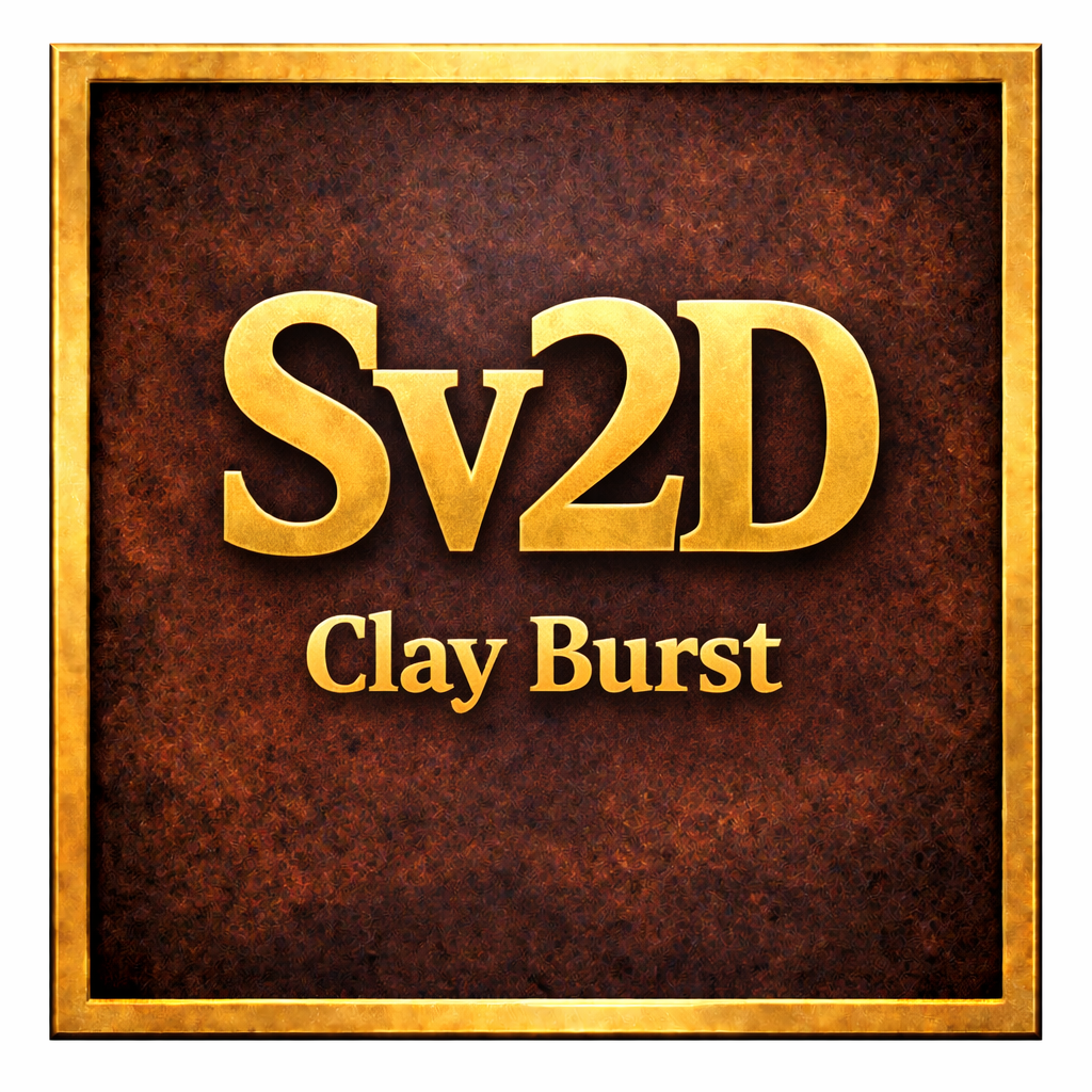 SV2D - Clay burst