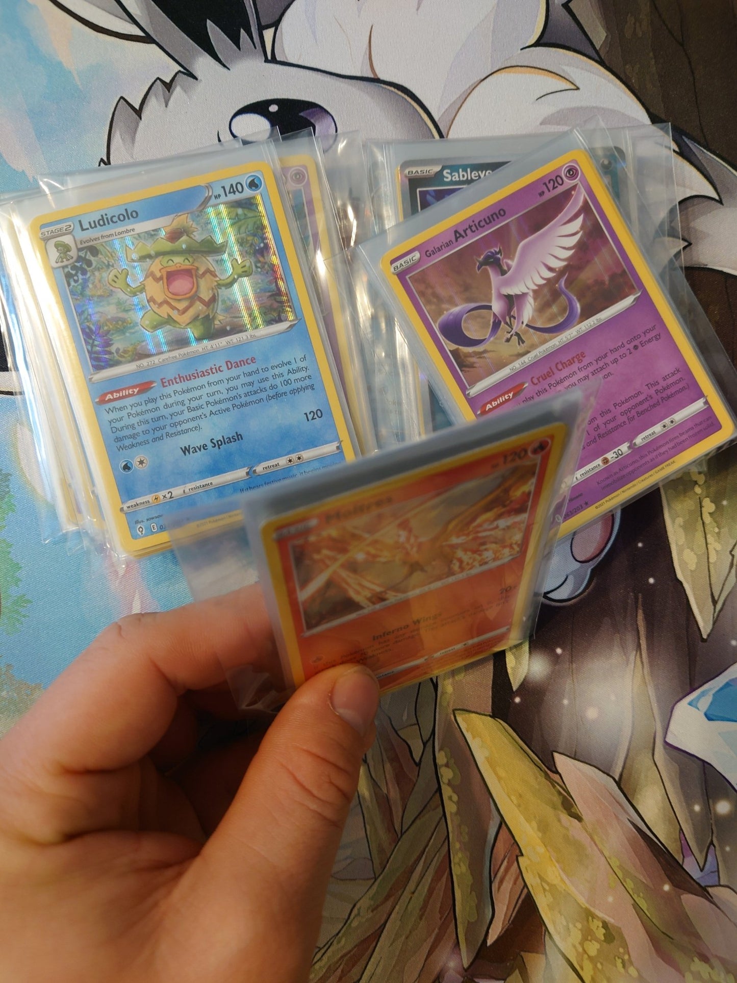 10 Pokemon kort reverse/holo pack - Pocko Monsters