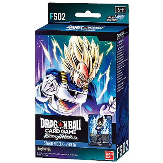 Dragon Ball Super Card Game - Fusion World FS02 Starter Deck - Vegeta