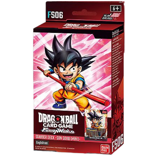 Dragon Ball Super Card Game - Fusion World FS06 Starter Deck - Son Goku (Mini)