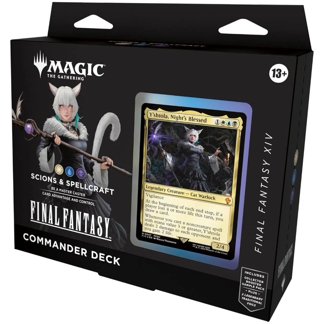 Magic The Gathering FINAL FANTASY XIV Commander Deck - Scions & Spellcraft