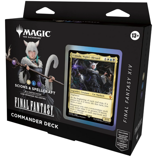 Magic The Gathering FINAL FANTASY XIV Commander Deck - Scions & Spellcraft