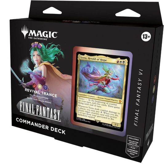 Magic The Gathering FINAL FANTASY XIV Commander Deck - Revival Trance