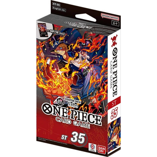 One Piece: RED/BLACK Sabo Starter Deck St-35
