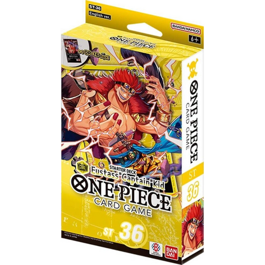 One Piece: YELLOW Eustass ”Captain” Kid Starter Deck St-36