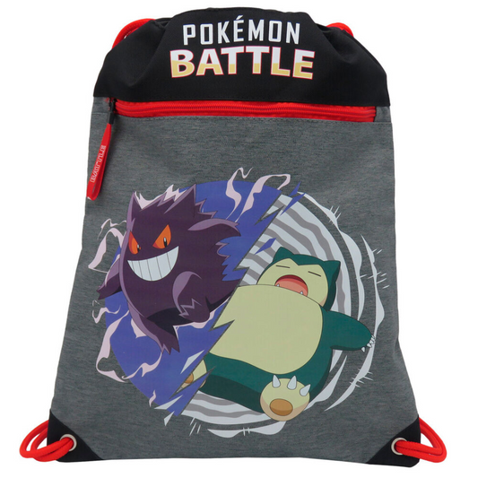 Pokémon Battle Gym Bag 42 cm - Gengar og Snorlax