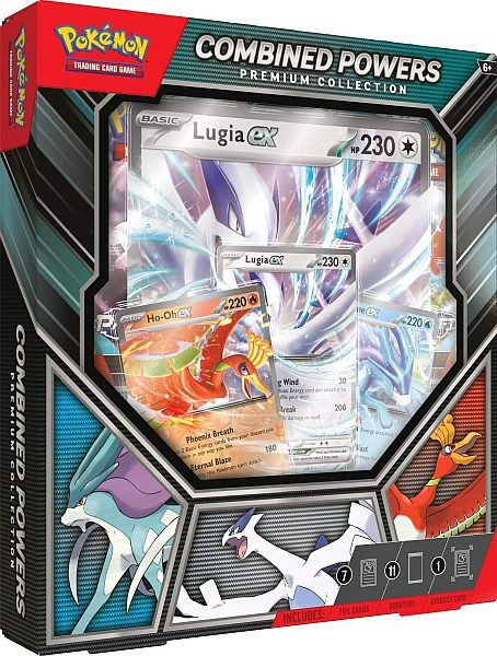 Combined Powers Premium Collection 2024 (11 boosters, 7 promokort og 1 jumbo kort - Pocko Monsters