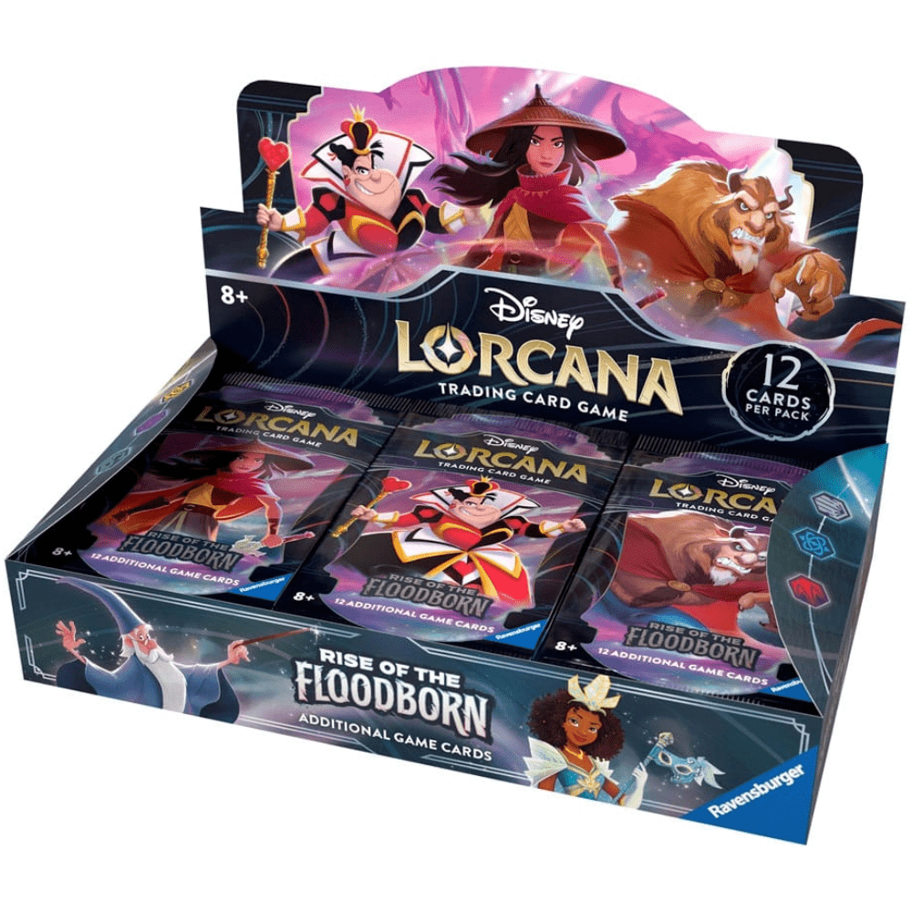 Disney Lorcana TCG: Rise of the Floodborn Booster box (24 packs) - Pocko Monsters