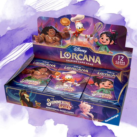 Disney Lorcana TCG: Shimmering Skies Booster box (24 packs) - Pocko Monsters