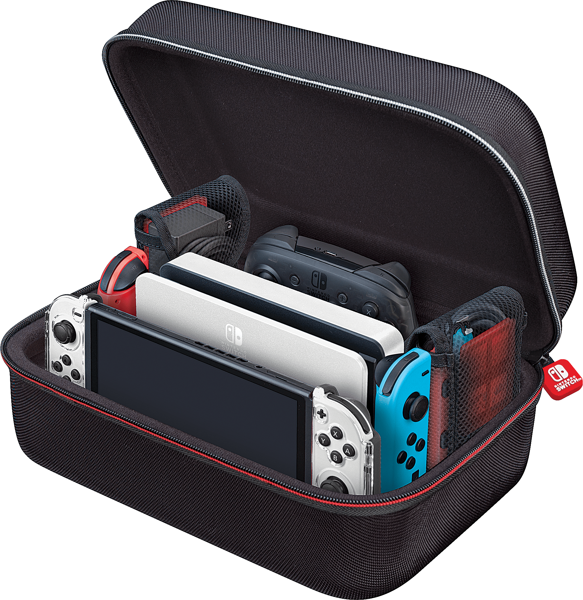 Game Traveler: Deluxe System Case til Nintendo Switch og Nintendo Switch OLED - Pocko Monsters