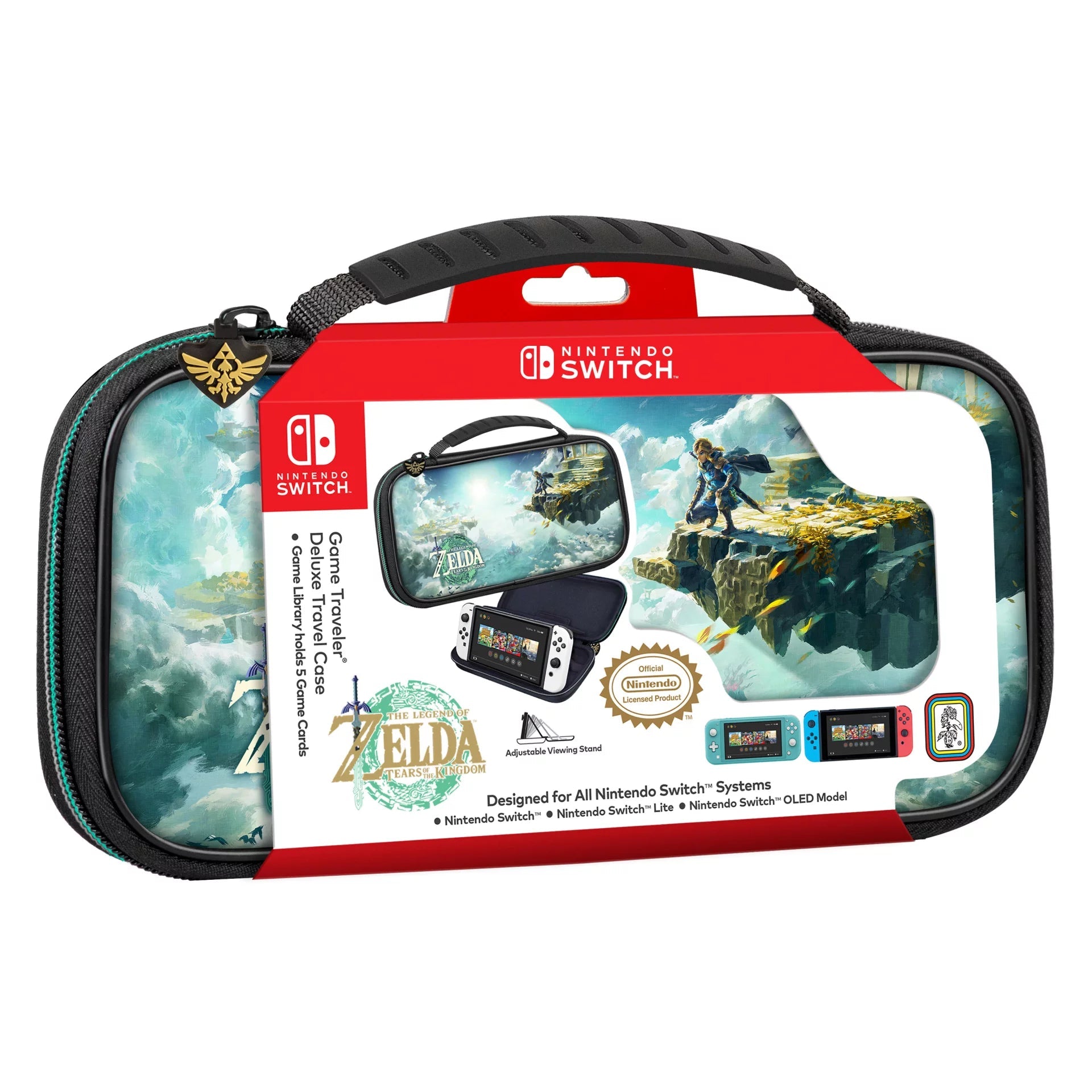 Game Traveler: Deluxe Travel Case - TLO Zelda: Tears of the Kingdom - Pocko Monsters