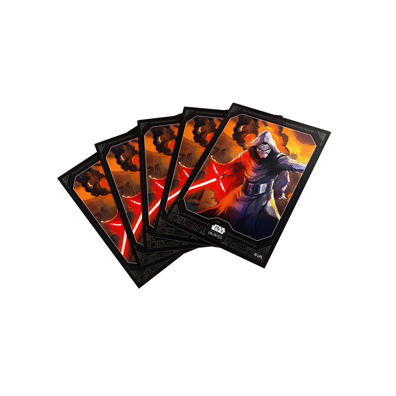 Kylo Ren Card Sleeves - Shadows of the Galaxy: Star Wars: Unlimited (Preorder) - Pocko Monsters