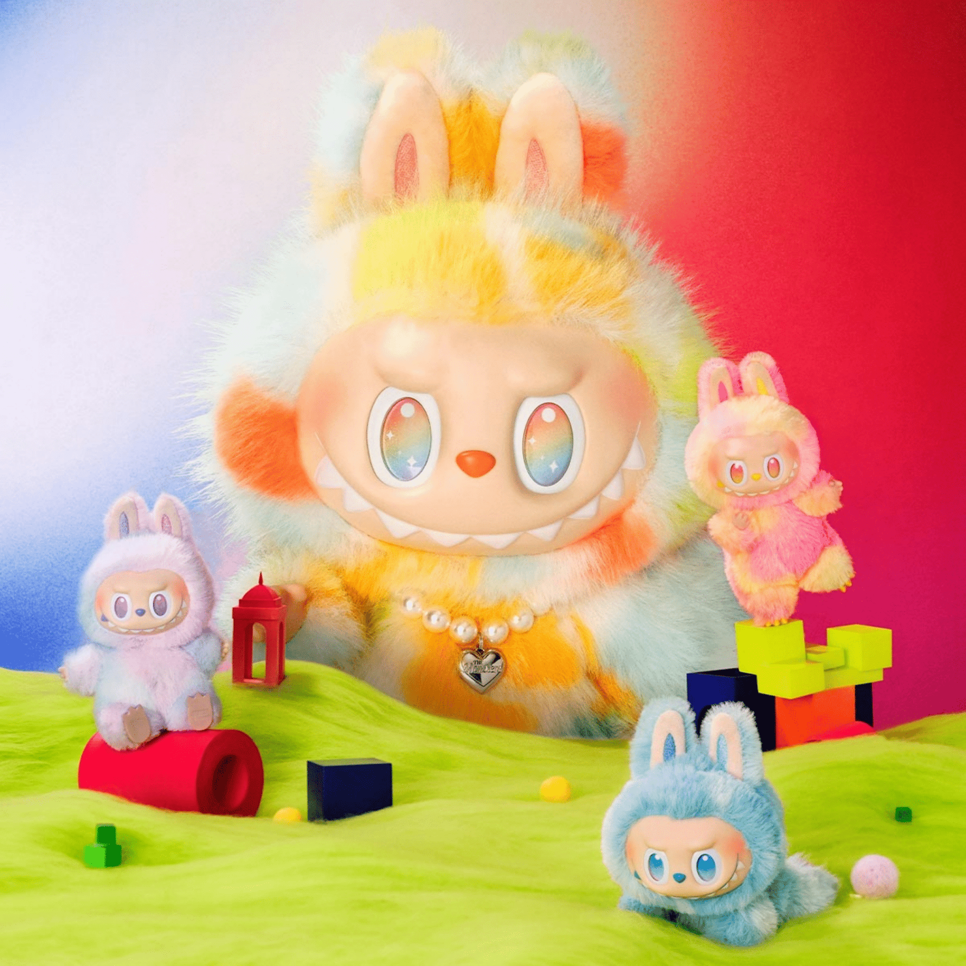 Labubu: Big into energy: Rock The Universe 37cm: POP MART Official (FORUDBESTILLING) - Pocko Monsters