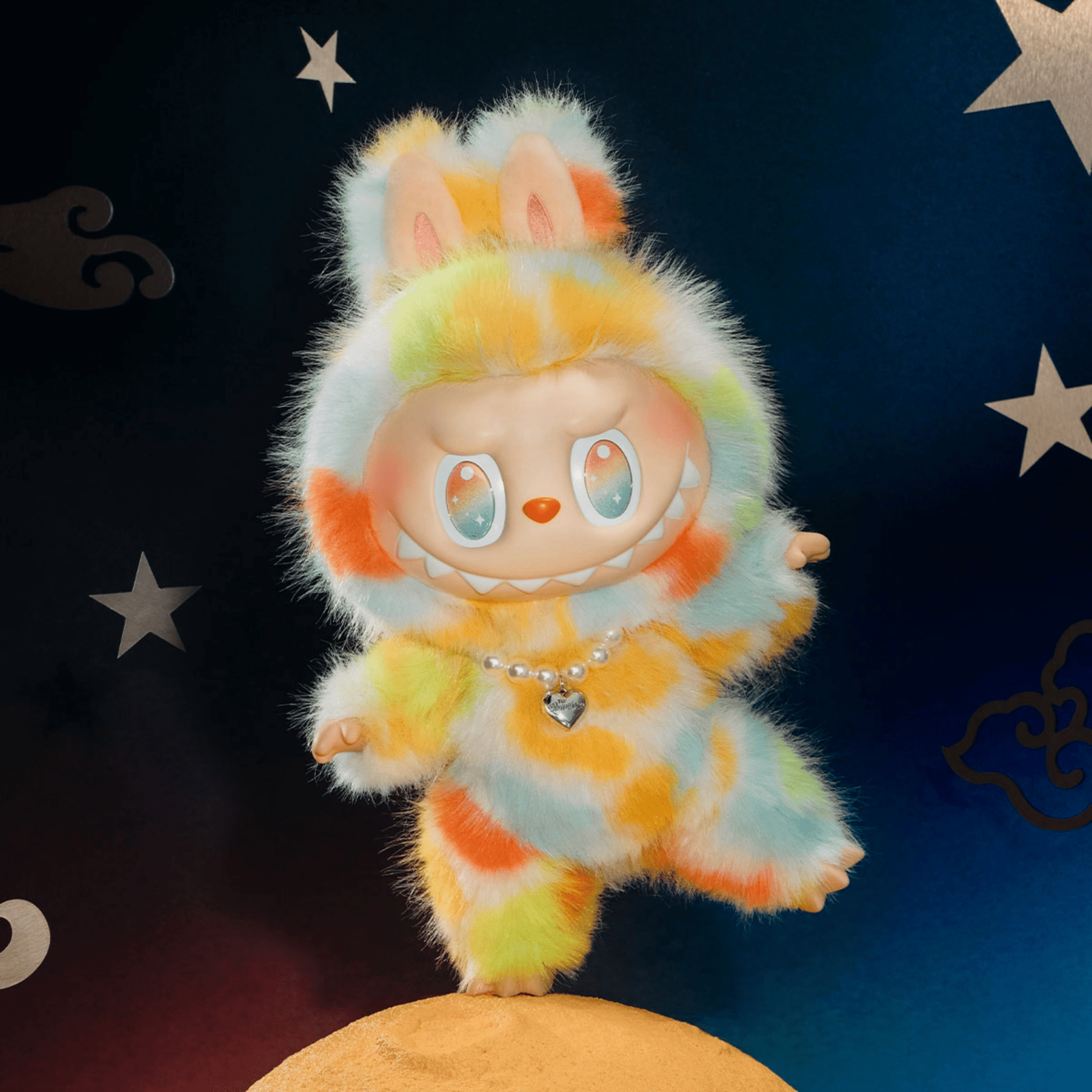 Labubu: Big into energy: Rock The Universe 37cm: POP MART Official (FORUDBESTILLING) - Pocko Monsters
