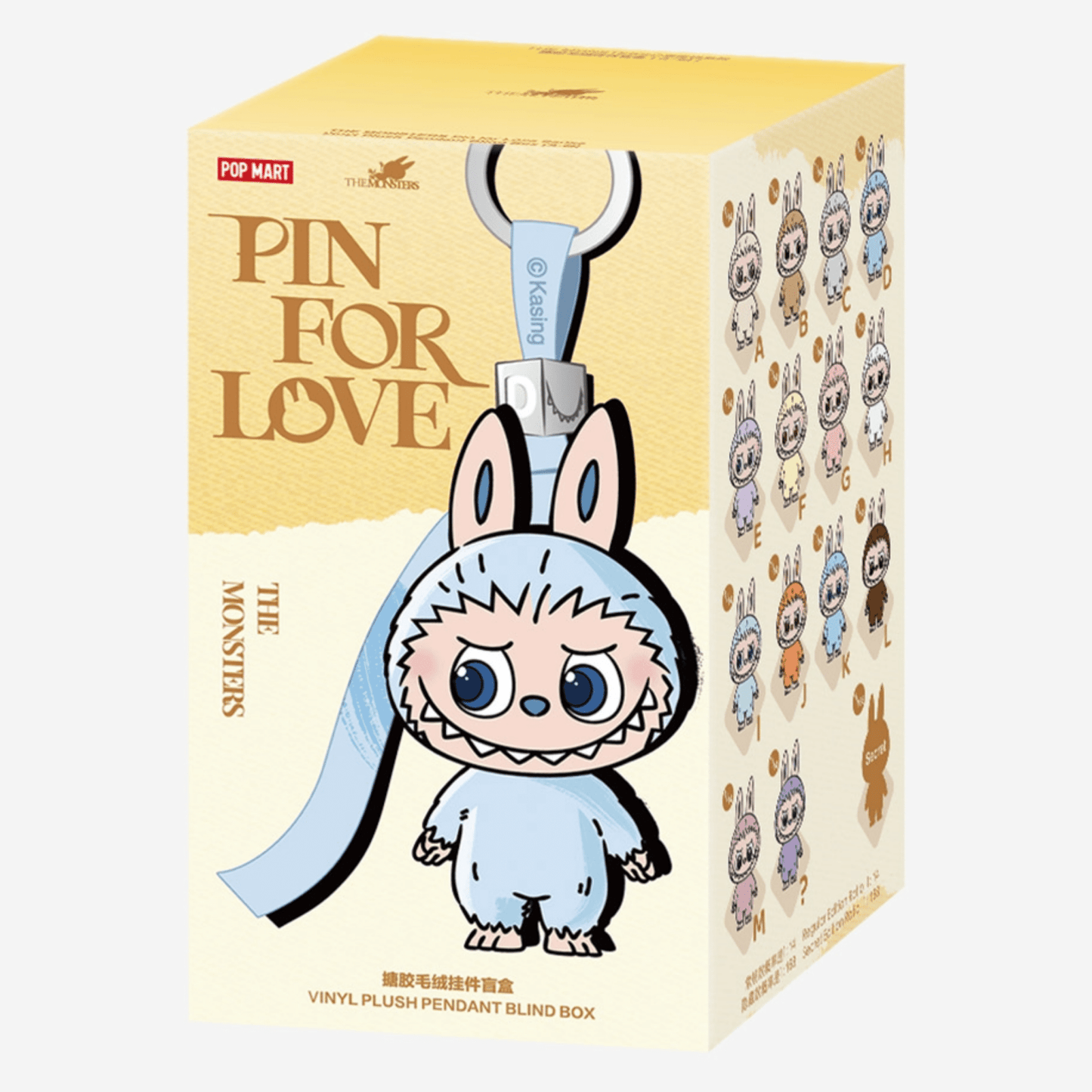 Labubu: Pin For Love A - M (Gen 4) - The Monsters Blind Box: POP MART Official (FORUDBESTILLING) - Pocko Monsters