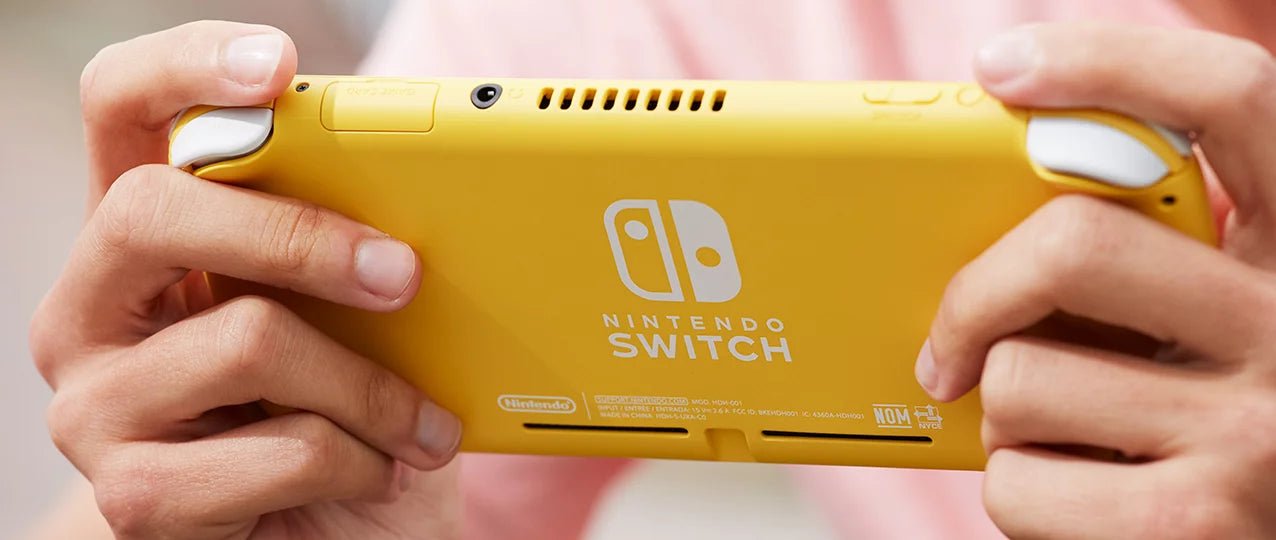 Nintendo Switch Lite - Yellow/Blue/Coral/Turquoise - Pocko Monsters