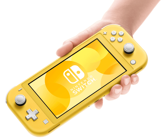 Nintendo Switch Lite - Yellow/Blue/Coral/Turquoise - Pocko Monsters