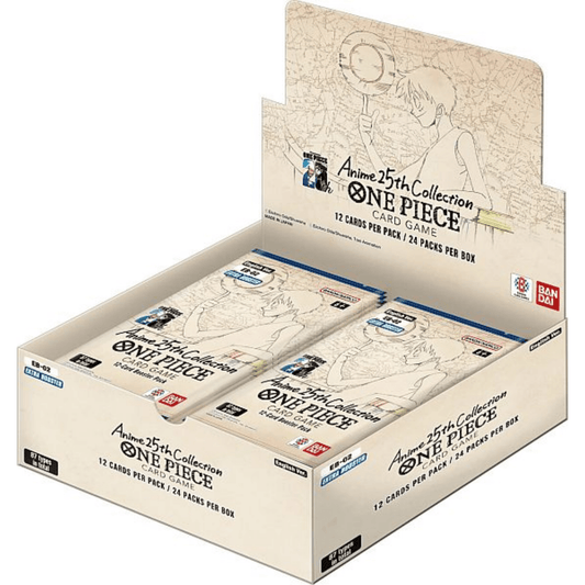 One Piece EB02 Anime 25th Collection - Booster Box (24 Packs) - EN - Pocko Monsters