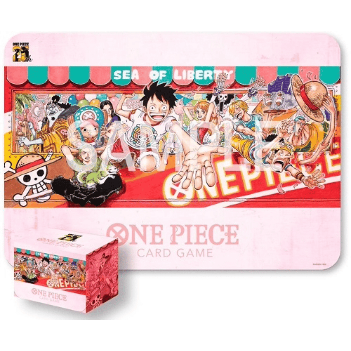 One piece playmat & storage box 25th edition - Pocko Monsters