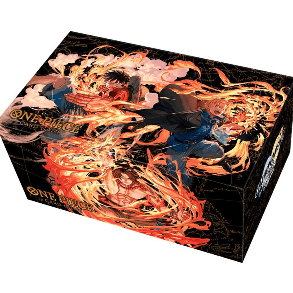 One piece special goods set ace sabo luffy - Playmat & storage box - Pocko Monsters