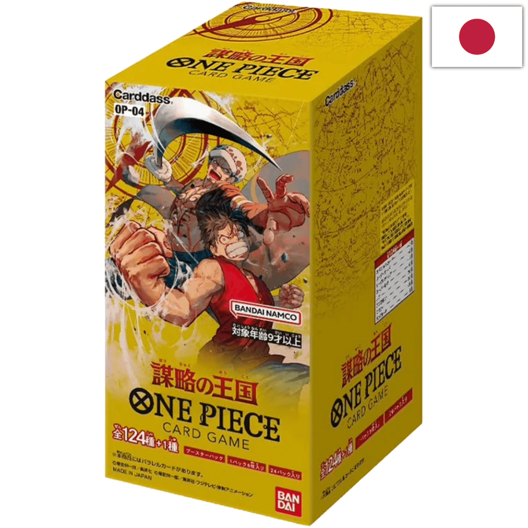 ONE PIECE TCG - Kingdom Of Plots OP - 04 Booster BOX JAPAN - Pocko Monsters