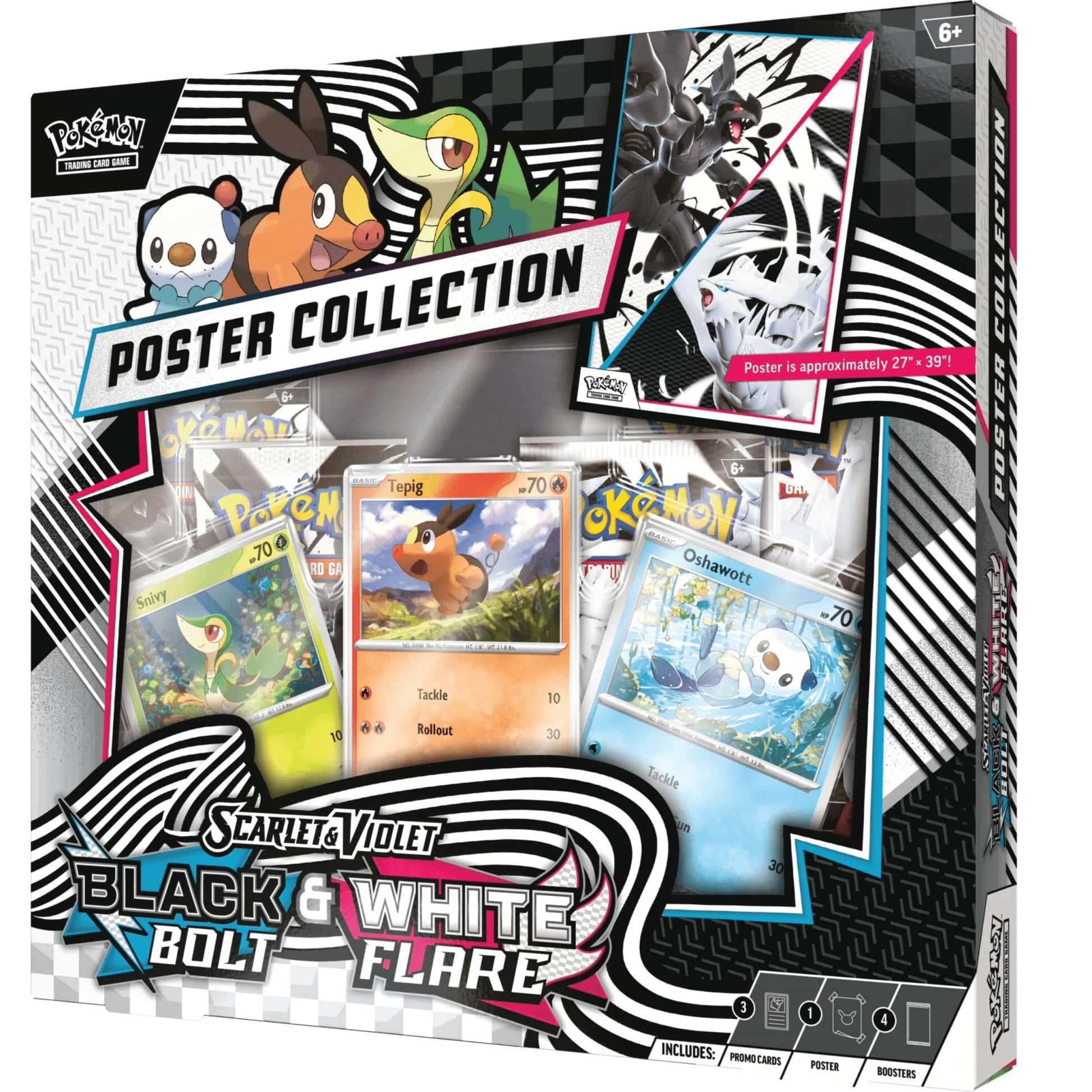 Pokemon: Black bolt and White flare Unova Poster Collection SV10.5 - Pocko Monsters