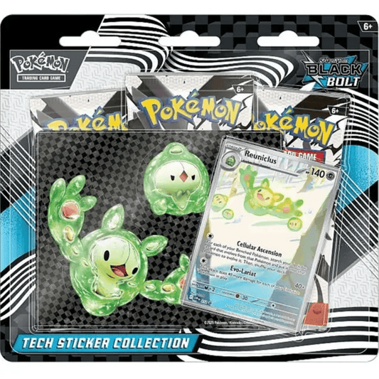 Pokemon: Black Bolt Tech Sticker Collection Reuniclus SV10.5 - Pocko Monsters
