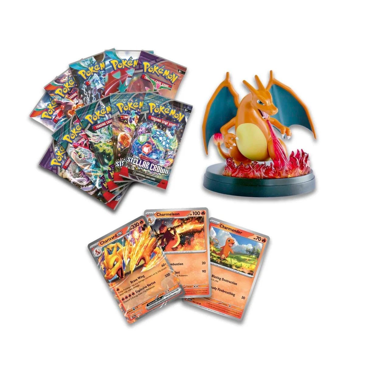 Pokemon: Charizard ex Super - Premium Collection - EN (10 booster packs) - Pocko Monsters