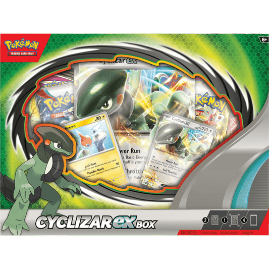 Pokemon Cyclizar Ex Box (4 booster packs!) - Pocko Monsters