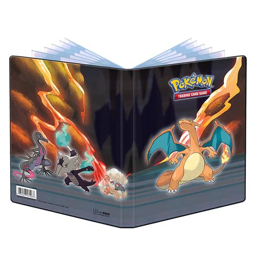 Pokemon mappe: Charizard Scorching Summit 4-pocket Ultra Pro (80 kort) - Pocko Monsters