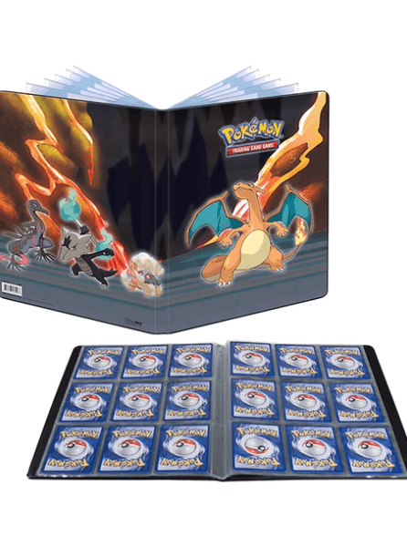 Pokemon mappe: Charizard Scorching Summit 9-pocket Ultra Pro (180 kort) - Pocko Monsters