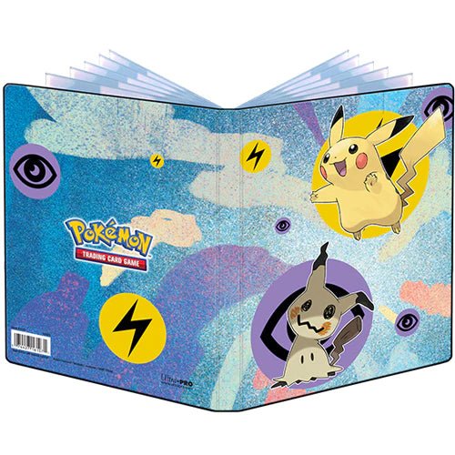 Pokemon mappe: Pikachu og Mimikyu 4-pocket - Pocko Monsters