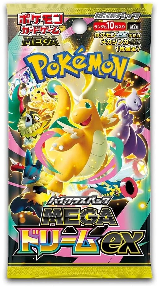 2025 S Sealed Pre-sale Japanese Pokemon TCG: MEGA Dream Ex M2a High Class Pack Box (2025 Release) Pokemon Card 2025 S Sealed Pre-sale Japanese Pokemon TCG: MEGA Dream Ex M2a High Class Pack Box (2025 Release) Pokemon Card