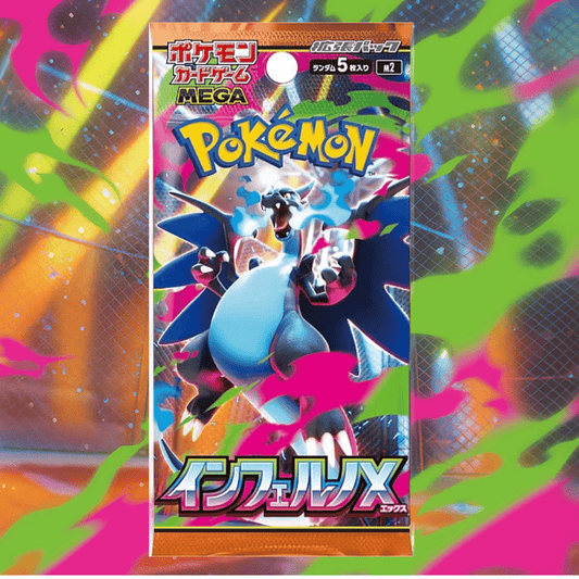 Pokemon: MEGA Inferno X M2 - Japansk - Booster Pack - Pocko Monsters