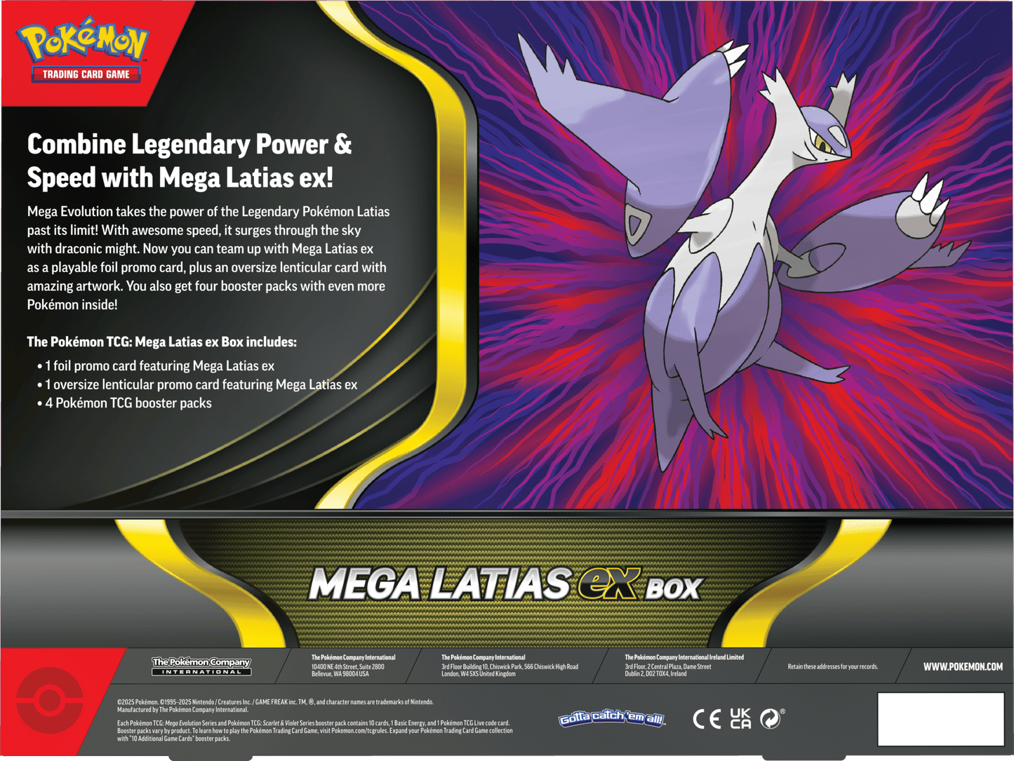 Pokemon: Mega Latias Ex Box - Pocko Monsters