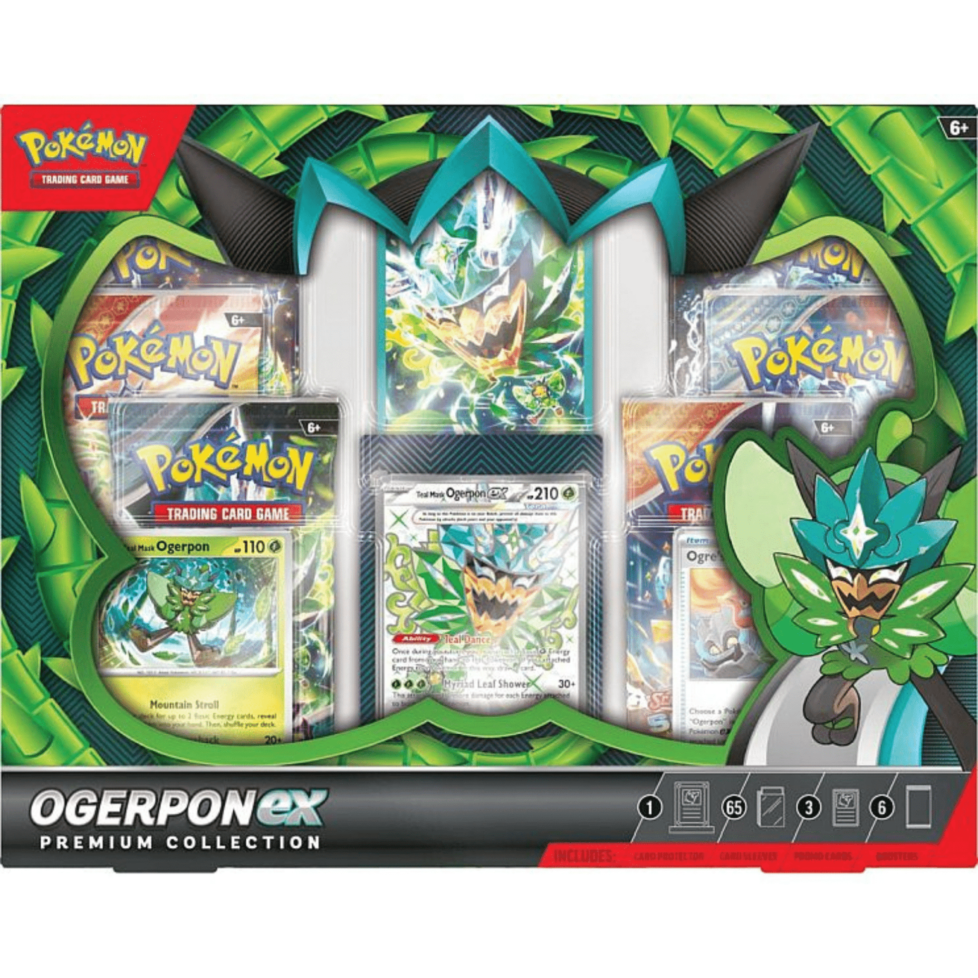 Pokemon: Ogerpon ex Premium Collection - Pocko Monsters